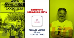 Capa Lives RunFun RonaldodaCosta Mario 23 05 Run Fun A Maior E Mais