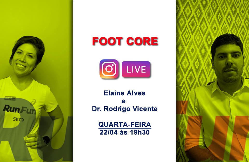 Live RunFun Elaine e Dr. Rodrigo Vicente Foot Core 22-04