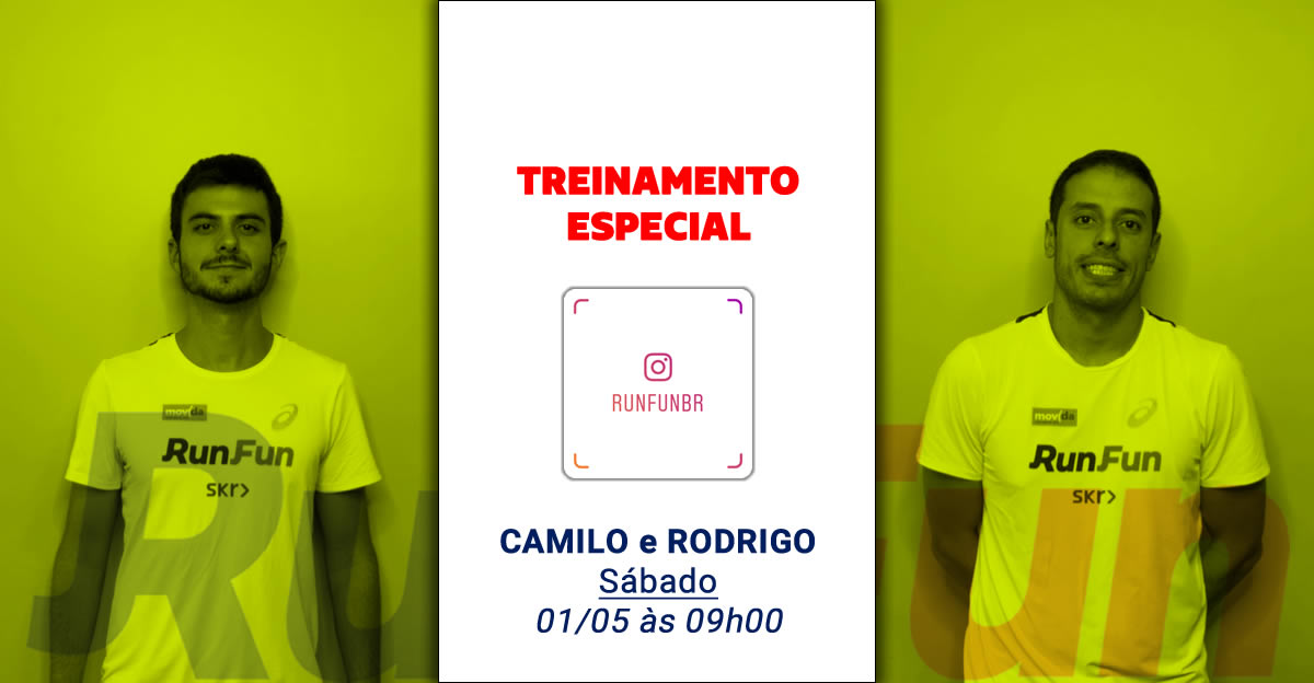 Lives RunFun Treinamento Especial Camilo Rodrigo - 01-05