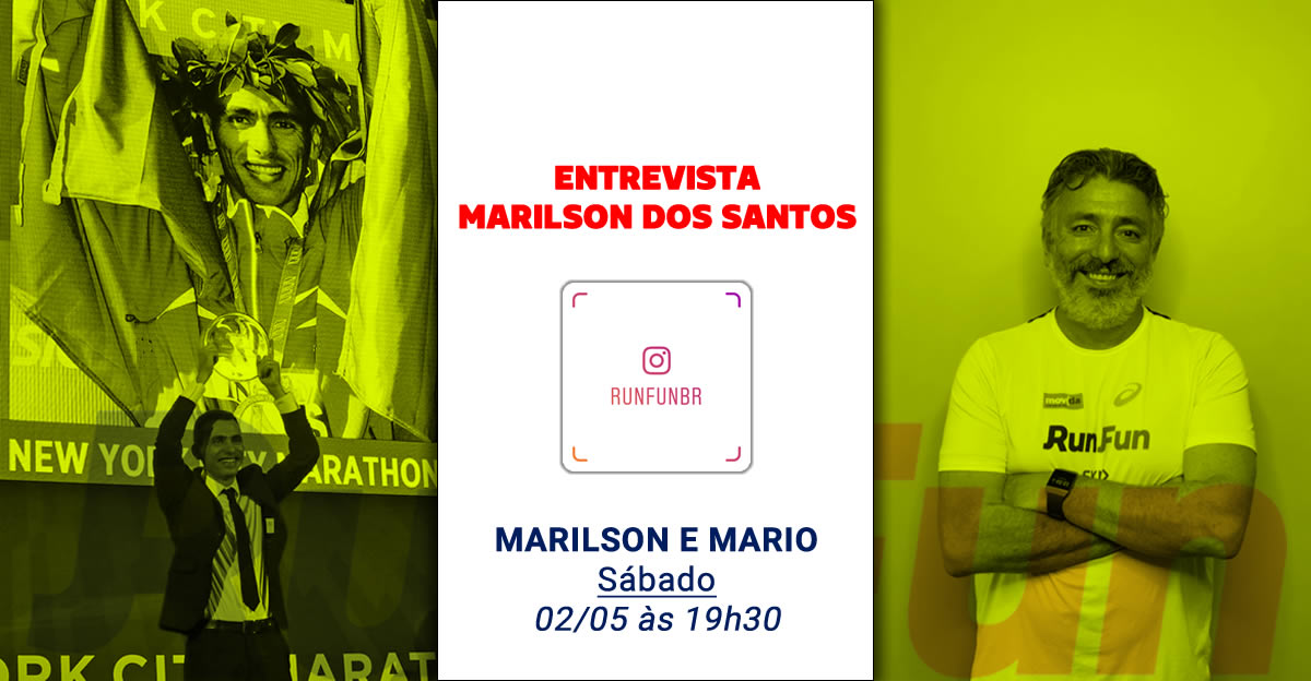 Live RunFun Entrevista Marilson dos Santos 02-05-2020