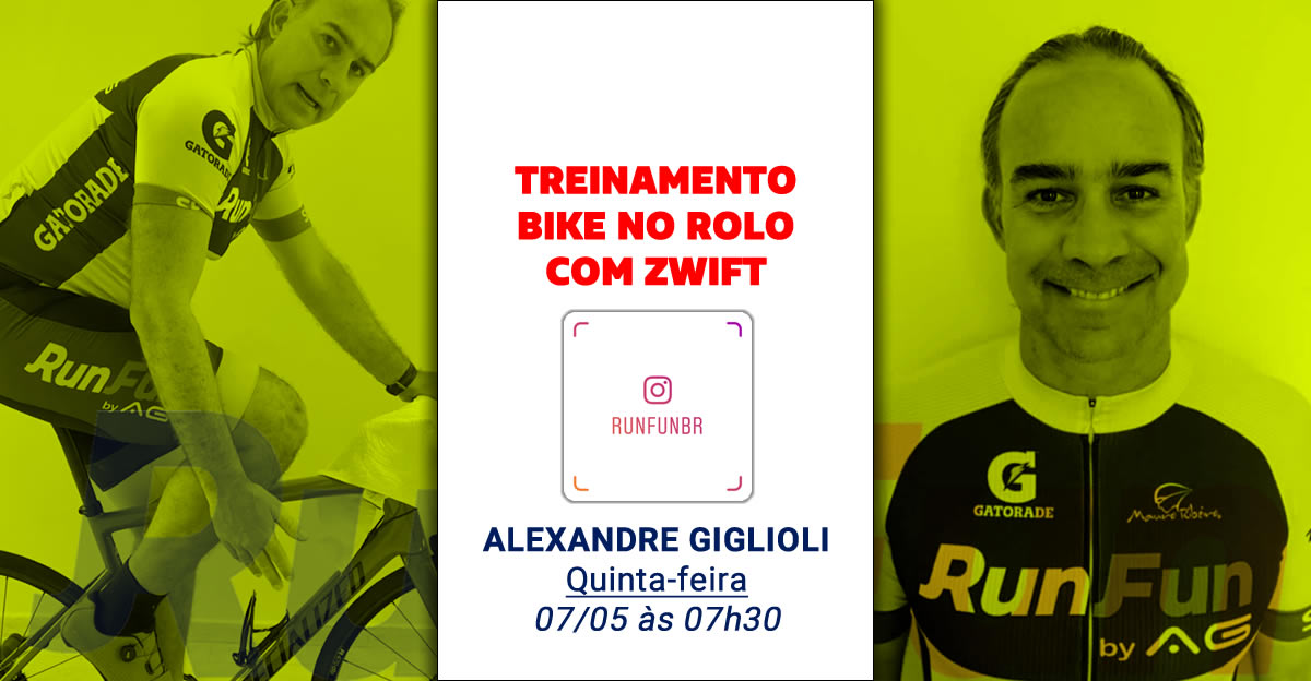 Live RunFun Treinamento Bike Ale 07-05