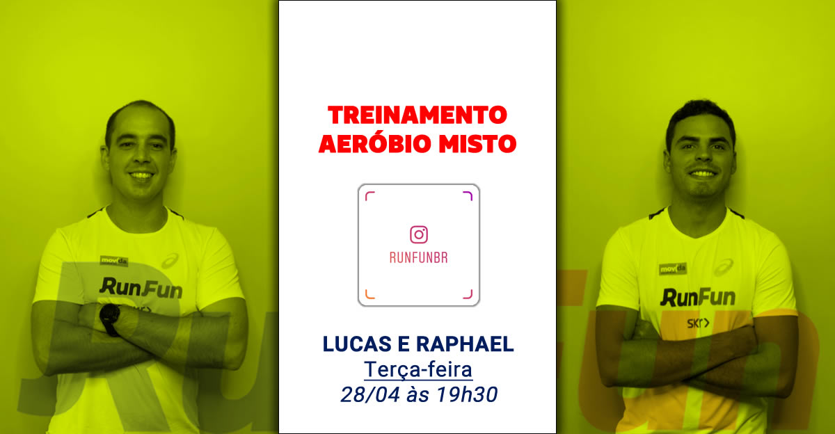 Live – Treinamento Aeróbio Misto – 28/04/2020