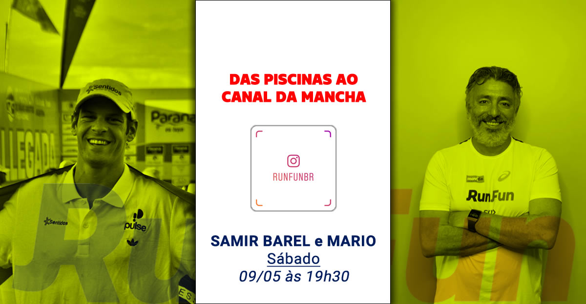 Live – Das Piscinas ao Canal da Mancha – Entrevista com Samir Barel