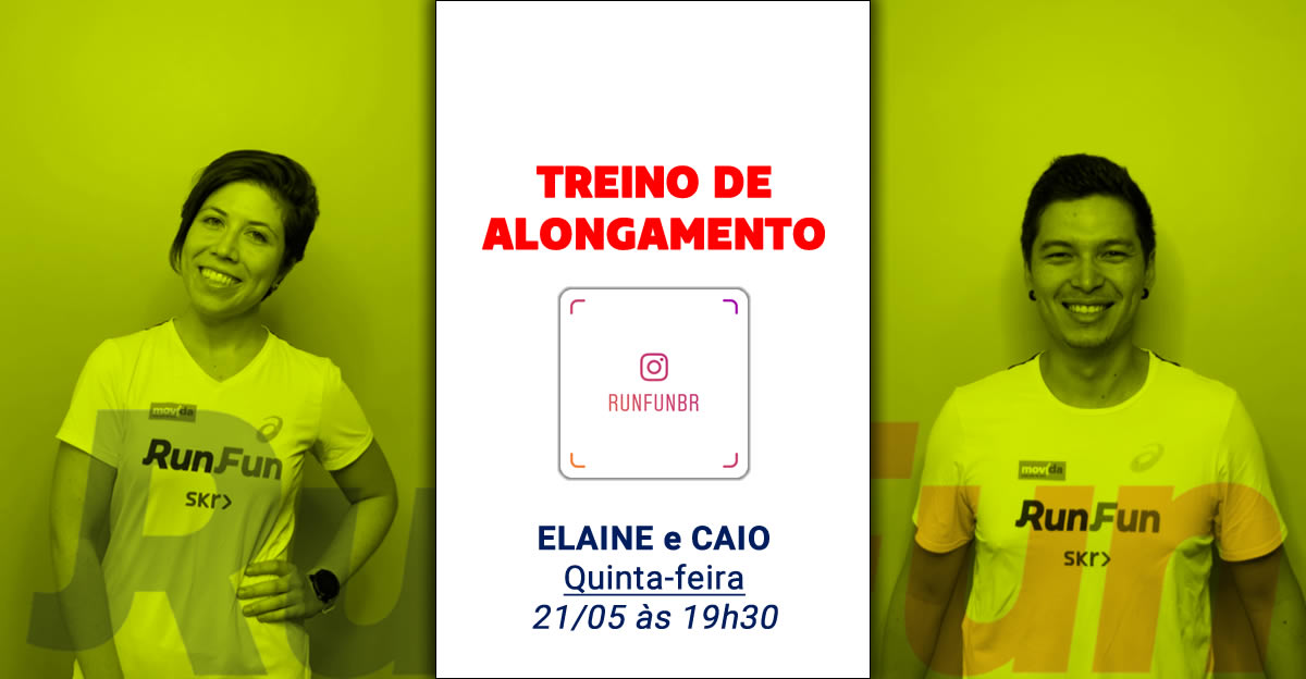 Live – Treino de Alongamento – 21/05/2020