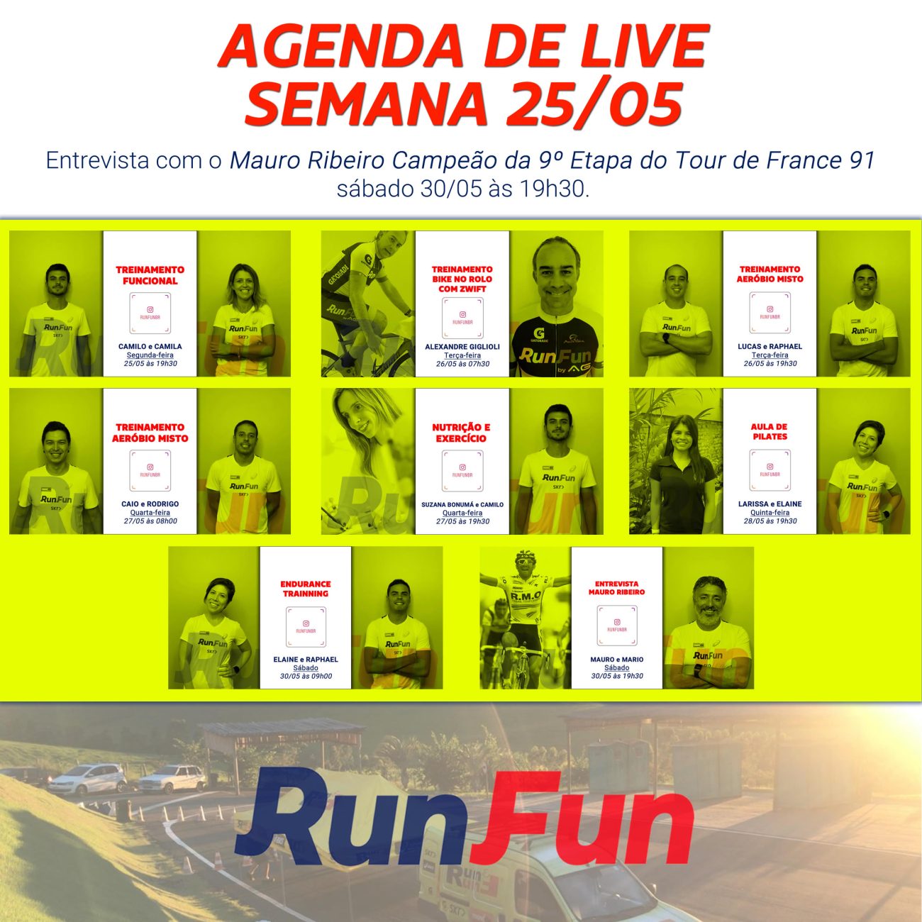 Lives – Programação da Semana 25/05/2020