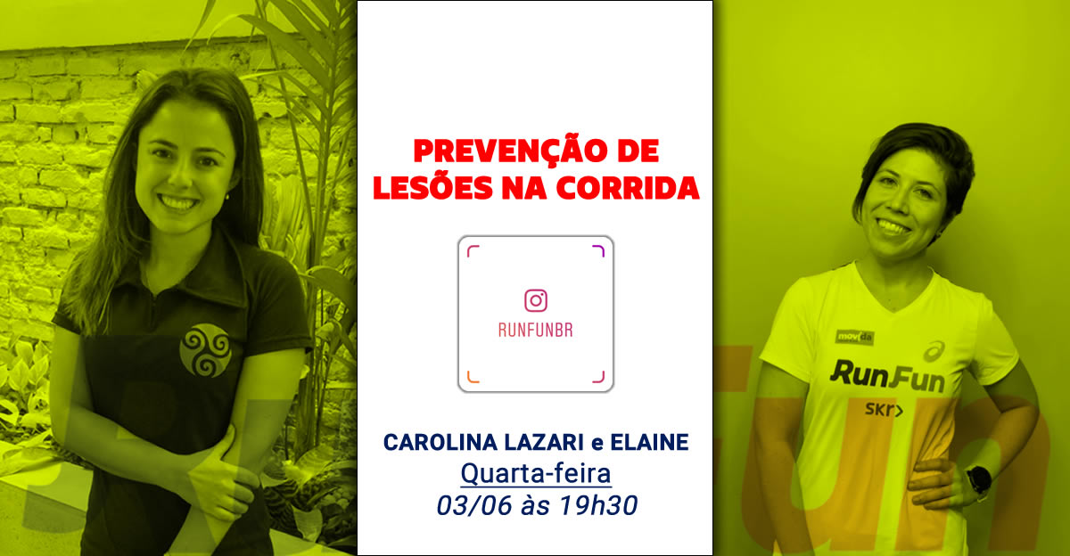 Live – Prevenção de Lesões na Corrida – 03/06/2020