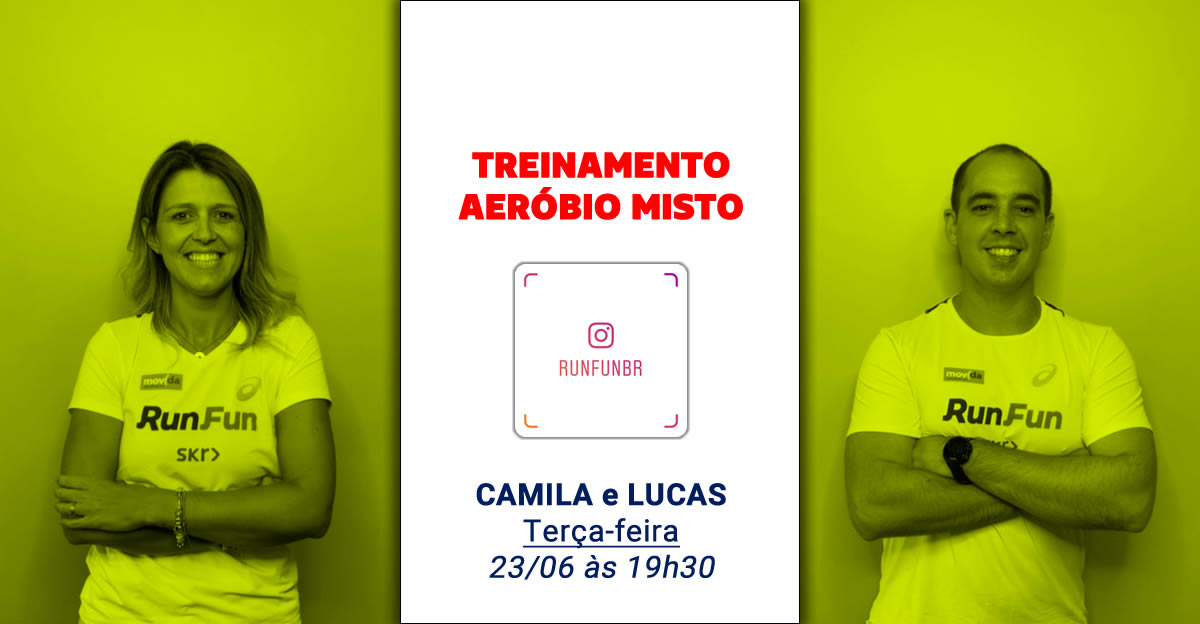 Live – Treino Aeróbio Misto – 23/06/2020