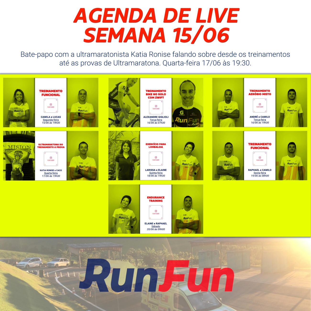 Lives – Programação da semana – 15/06/2020