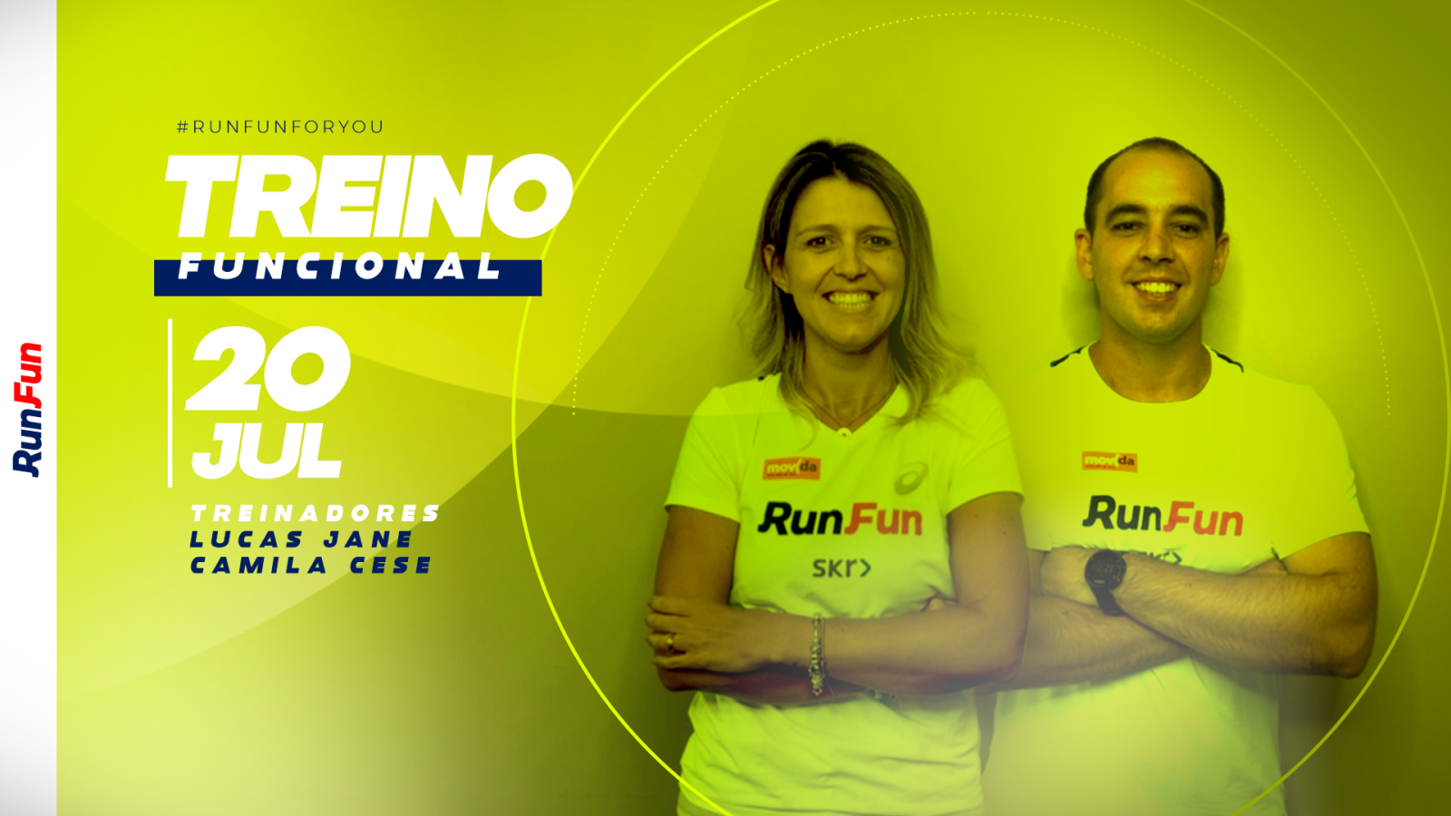 Treino Funcional – Professores Lucas e Camila – 20/07