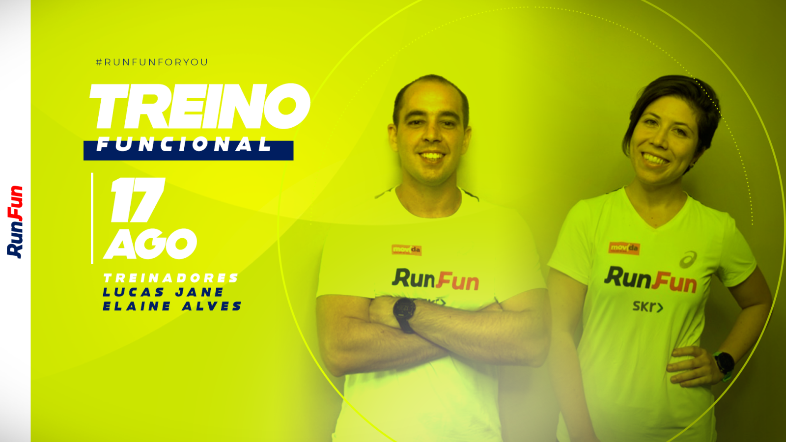 Treino funcional – Professores: Elaine e Lucas – 17/08